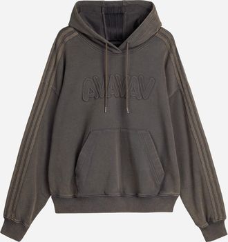 adidas Women s Avavav Shoulderless Hoodie Carbon
