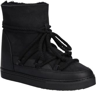 INUIKII Classic Wedge - Dames - Winterlaarzen - Zwart - 40 EU - Wol - Schoenen