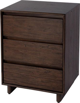 Butler Butler Specialty Company Halmstad 22In Wood Panel 3-Drawer Narrow Nightstand