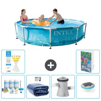 Intex Piscina Con Estructura Redonda - 305x76 Cm - 7-piezas S160
