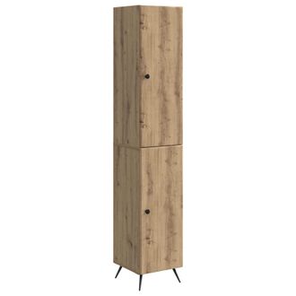 vidaXL Juego De Armarios 2 Uds. Roble Artisan Madera De Ingenier&iacute;a Vidaxl