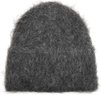 Toteme Alpaca-blend Beanie - Light Grey - One Size