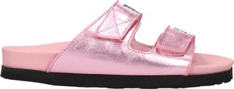Palm Angels Leather Slippers Womens Sandals