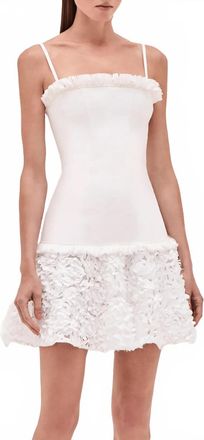 Alexis Amrisa Mini Dress In White