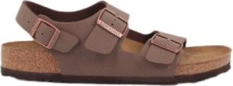 Birkenstock Schoenen, Heren, Bruin, 41 EU, Leer, Platte Sandalen