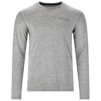 ENDURANCE Abdon Melange L/S Tee Funktionsshirt f&uuml;r Herren | grau