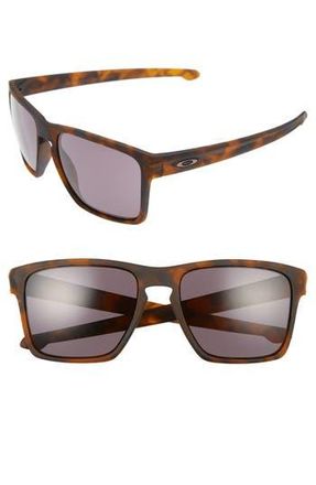 Oakley 57mm Silver XL Square Sunglasses in Brown at Nordstrom Rack