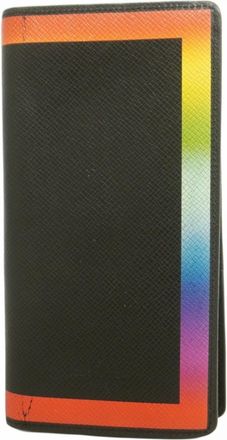 Louis Vuitton Black Multi-Color Long Wallet (Bi-Fold) (Pre-Owned)