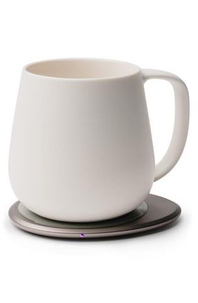 OHOM Ui+ Mug & Warmer Set in Jasmine White at Nordstrom