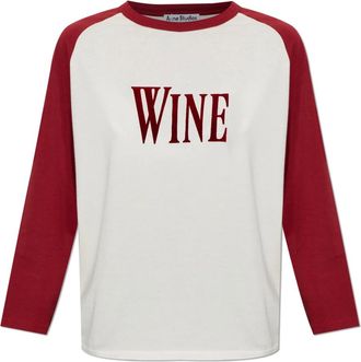 Acne Studios Mujer, Camisetas, Rojo, Talla: Xs/S