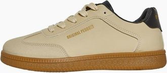 Original Penguin Womens Salsa Round Toe Flat Heel Court Shoes - Cream - Size: 6