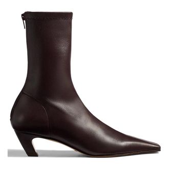 Khaite Stivali con punta quadrata - - Shoes - Donna - Rosso - 36 EU