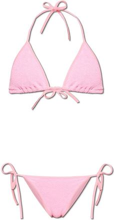 Hunza G Gina Bikini - Dames - Bikinis - Roze - ONE Size - Tweed - Badmode
