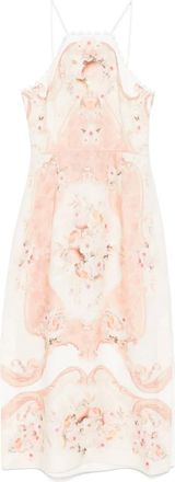 Twin-Set Abito midi con stampa - Toni neutri