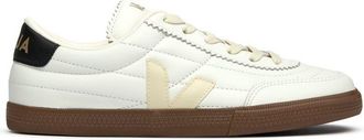 Veja Womens Panenka Leather Trainers - White - Size UK 4