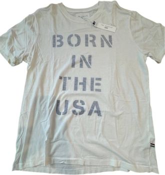 Sol Angeles Womens Born In Usa Tee In White