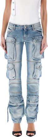 The Attico Light Blue Essie Jeans