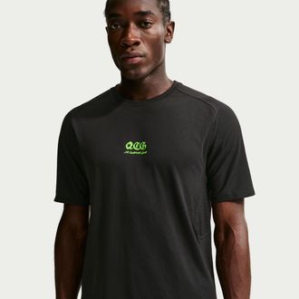 Nike Mens Nike ACG Solar Chase Dri-FIT ADV Top in Black | IF2167-010