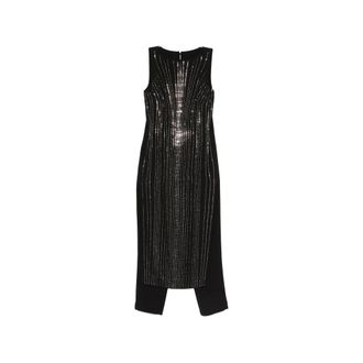 Pinko Midi Dresses, female, Black, Size: M Jumpsuit