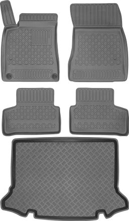 OEM Juego De Alfombrillas Para Coche Y Maletero Para Mercedes Clase A W177 Hatchback (2018)
