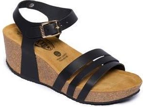 Plakton Willow Sandal in Vaquetilla Negro at Nordstrom Rack, Size 11Us / 42Eu