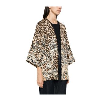 Etro Jackets Gold - female - Etro - Ponchos - Yellow - ONE SIZE - Jackets