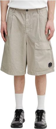 C.P. Company Hombre, Pantalones cortos, Gris, Talla: M