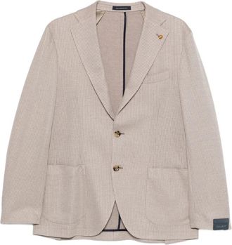 Sartoria Latorre Blazers - Heren - Blazers - Beige - L - Jassen