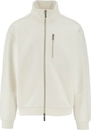 Herno Laminar full-zip cotton sweatshirt Man L
