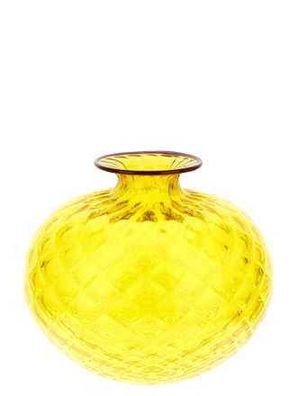 VENINI Monofiore Balloton Vases Giallo-Unisex