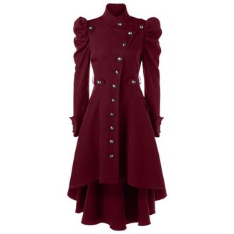 Cappotto Vintage Steampunk Medievale | Trench Lungo Monopetto, Per Halloween, Feste A Tema E Cosplay - Foto 7