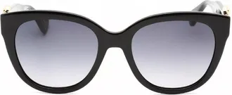 Moschino Square Full Rim Sunglasses - Black