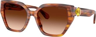 Swarovski 0Sk 6044U - unisex - Zonnebrillen - Bruin - 56 MM - Accessoires