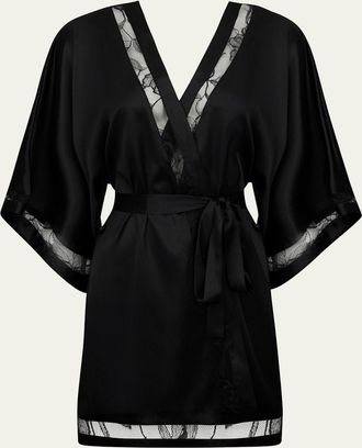 Lise Charmel Adorable En Sexy Lace-Inset Mini Kimono