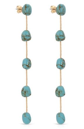 Ettika Dripping in Turquoise Drop Earrings at Nordstrom