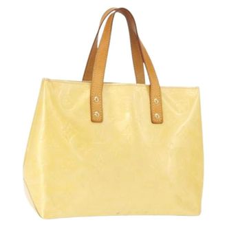Louis Vuitton Pre-owned Vintage Pearl Handtas - Dames - Vintage Shopper - Beige - ONE Size - Leer - Vintage