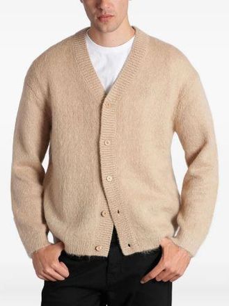 Maison Kitsun&eacute; Maison Kitsune | Brushed Mohair Comfort Cardigan - S