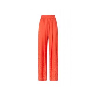Pinko Wide Trousers, female, Orange, Size: 2XS Wide Trousers