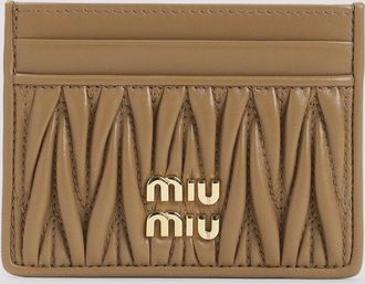 Miu Miu lamsleren kaarthouder