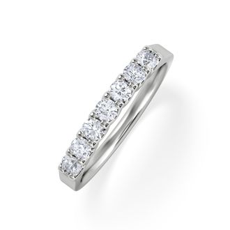 The Diamond Store Chloe Platinum Lab Diamond Eternity Ring 0.50ct G/Vs