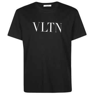 Valentino wit VLTN zwart T-shirt met bedrukt logo