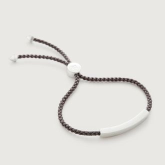 Monica Vinader Linear Friendship Bracelet, Sterling Silver