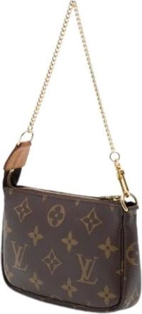 Louis Vuitton Pre-owned Mini Pochette Accessoires - Dames - Pre-owned - Bruin - Maat: ONE Size