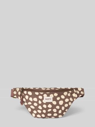 Barts Bauchtasche mit Label-Detail Modell Juno Bumbag in Mittelbraun, Gr&ouml;&szlig;e 1
