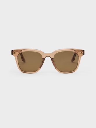 Charles & Keith Bianca Square Sunglasses
