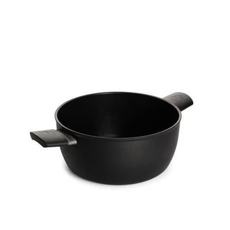 Woll Ecolite Nonstick 3.7 Quart Stock Pot, 9.5-Inch in Black at Nordstrom