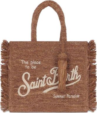 MC2 Saint Barth Tote Bags - Dames - Shoppers - Bruin - ONE Size - Tassen