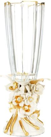 Mark Roberts Floral Pedestal Vase in White at Nordstrom