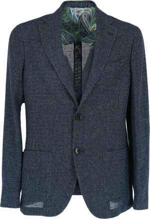 Etro Roma two-button blazer - Blue