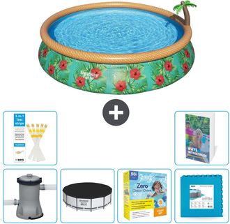 Bestway Piscina Bestway Fast Set Redonda - 457x84 Cm - 7-piezas S276
